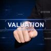 image of finger pointing at startup valuation